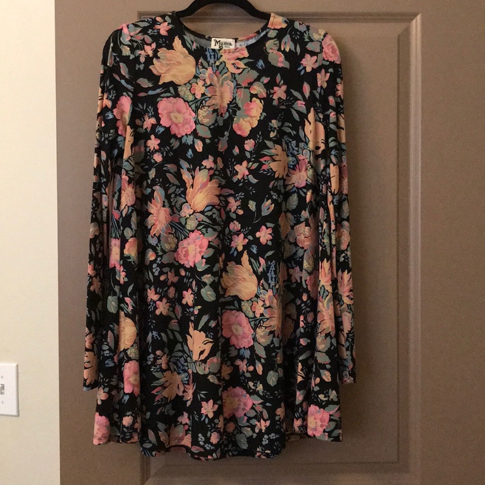 Show Me Your Mumu Longsleeve Floral Dress